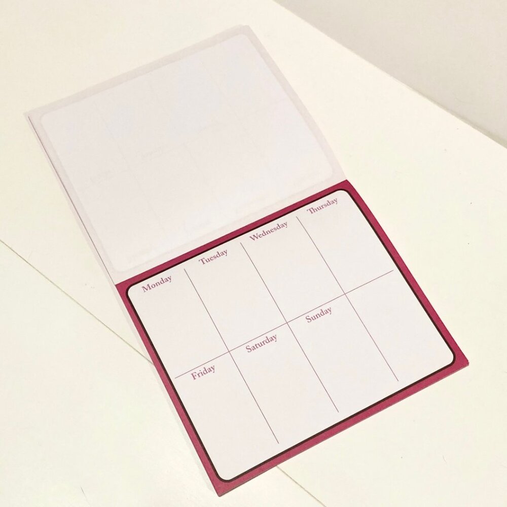 Weekly Notepad Planner - Picture 2 of 6